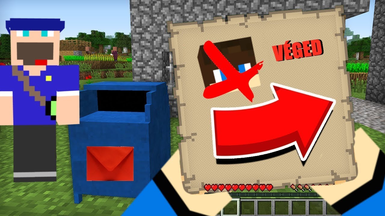 SOHA NE KERESS POSTAL&Aacute;D&Aacute;T A MINECRAFTBAN!