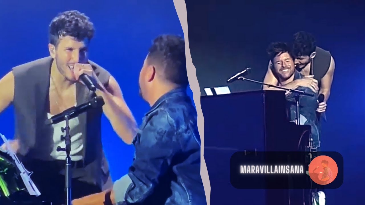 Sebastián Yatra y Pablo López cantan Adiós (Dharma Tour – Wizink Center)