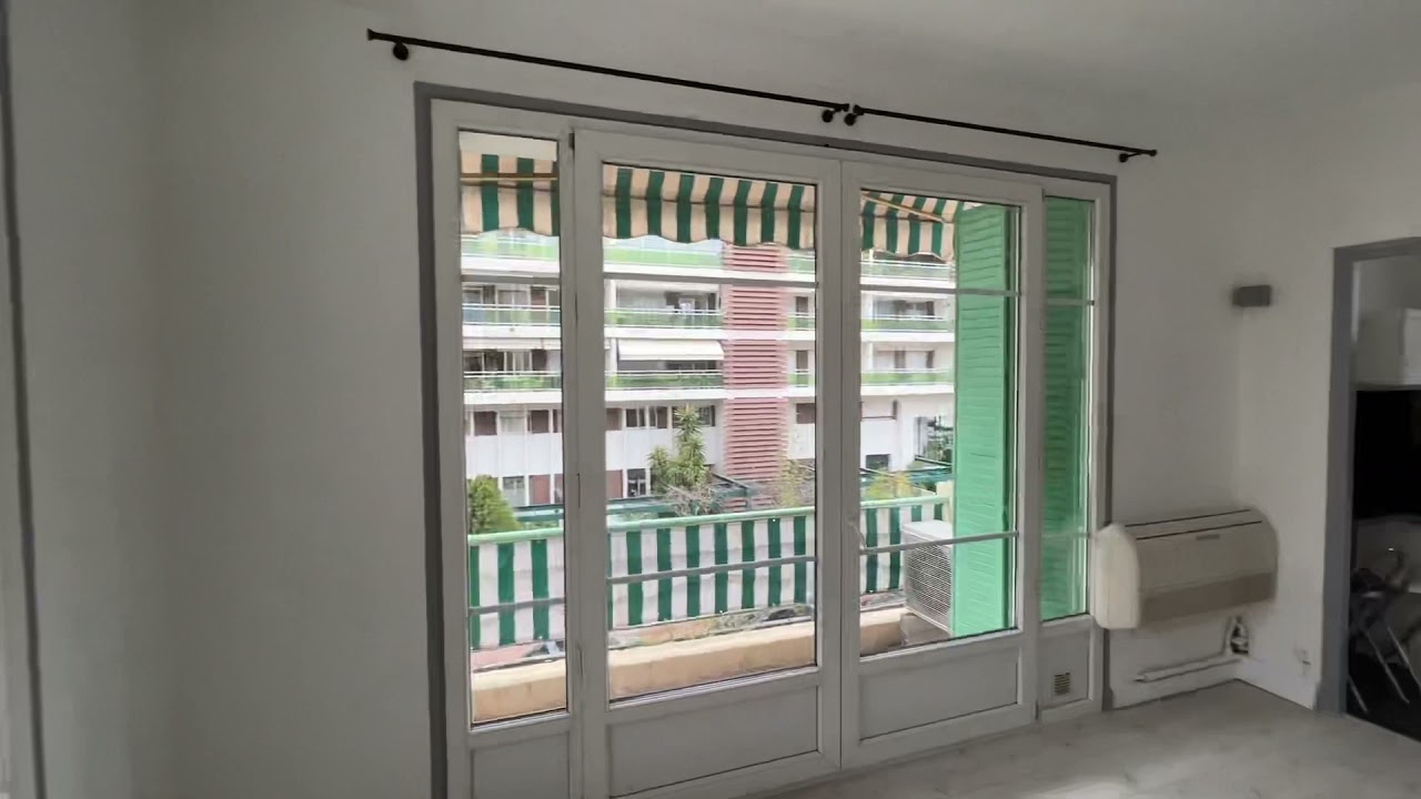 VISITE T2 de 50 m² en location vide à Cannes proche Bd Carnot • Balcon + Garage possible • MACYLIEN