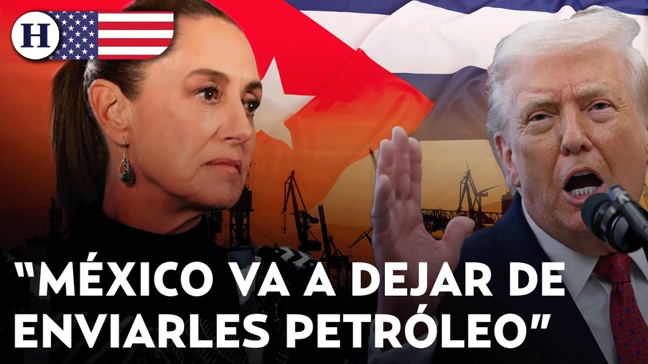 ¡Cada quien su versión! Trump insiste que México no enviará petróleo a Cuba; Sheinbaum niega acuerdo