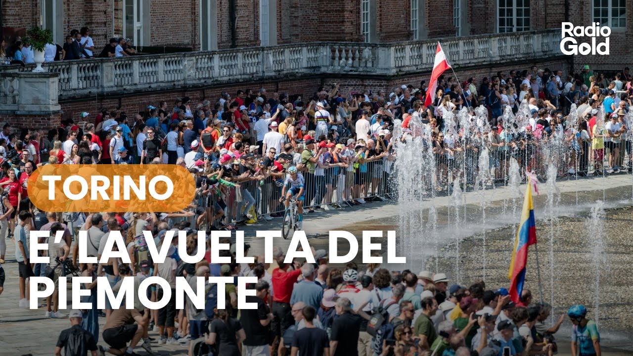 La partenza della Vuelta da Torino