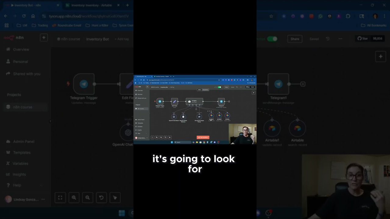 Building an AI Powered Inventory Bot with n8n