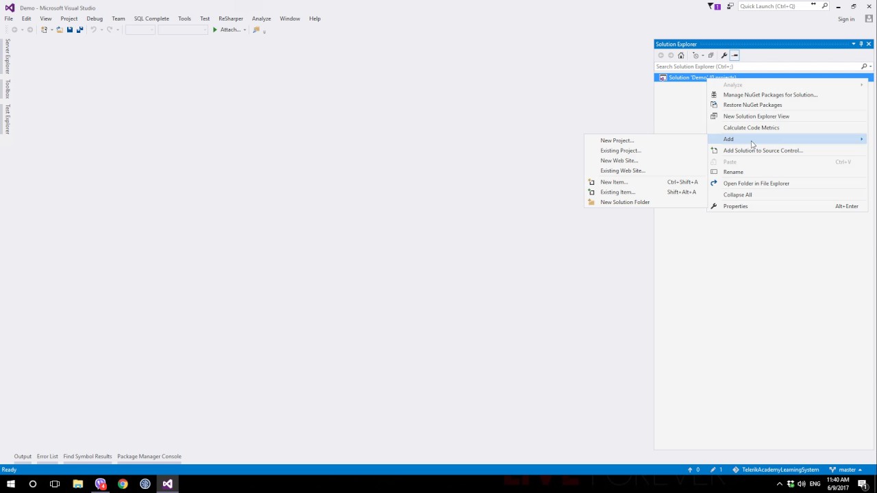 Бази от данни: Entity Framework - Live Demo