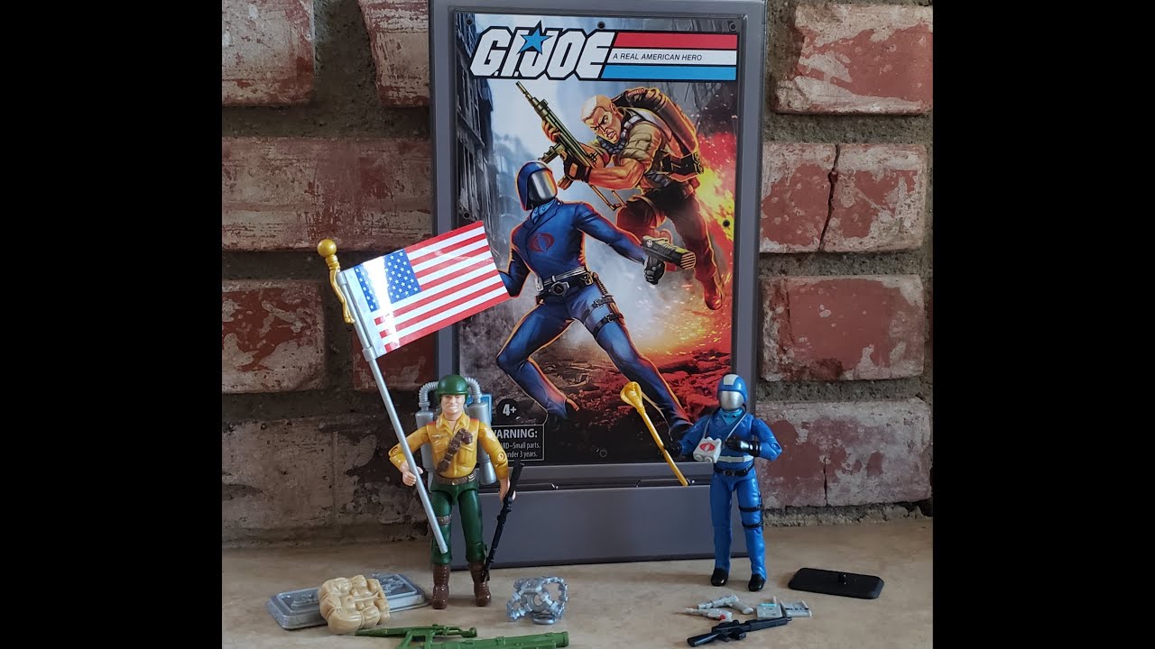 Коллекция ретро-фигурки G.I. Joe Duke Vs Cobra Commander, эксклюзивно для Hasbro Pulse.