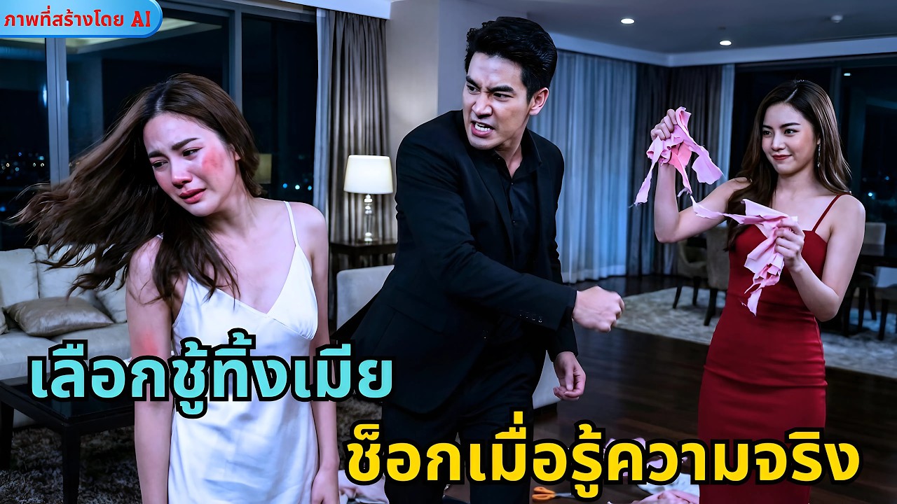 🇹🇭 เมียน้อยฉีกชุดครบรอบ ภรรยาถูกตบปกป้องชู้… อึ้งเมื่อเธอขึ้นรถมหาเศรษฐี!