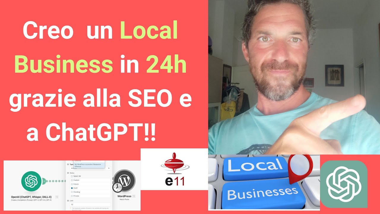 Creo un Business SEO Local con l'AI in meno di 24h!