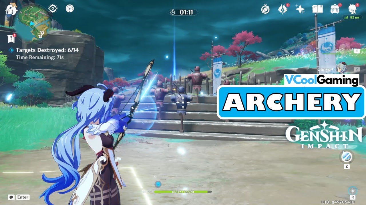 Archery Demonstration - Genshin Impact
