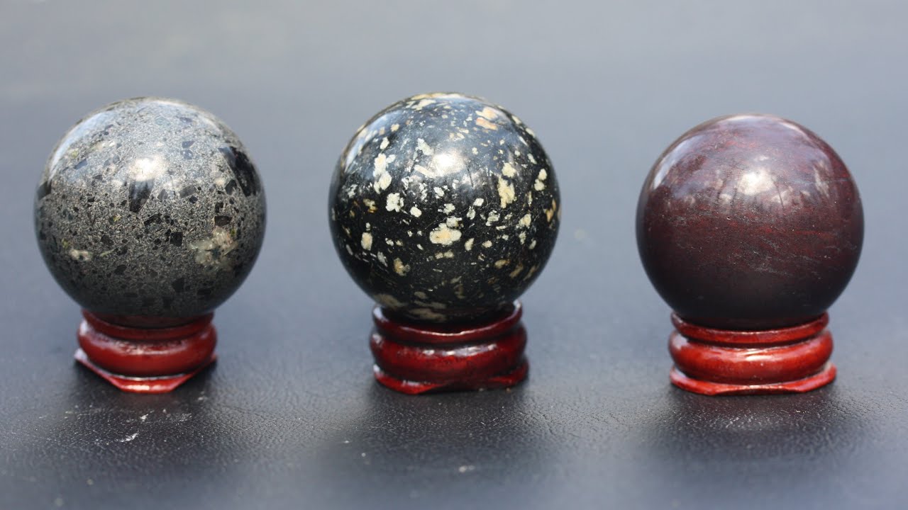 Making 3 Spheres Of New Hampshire Stones