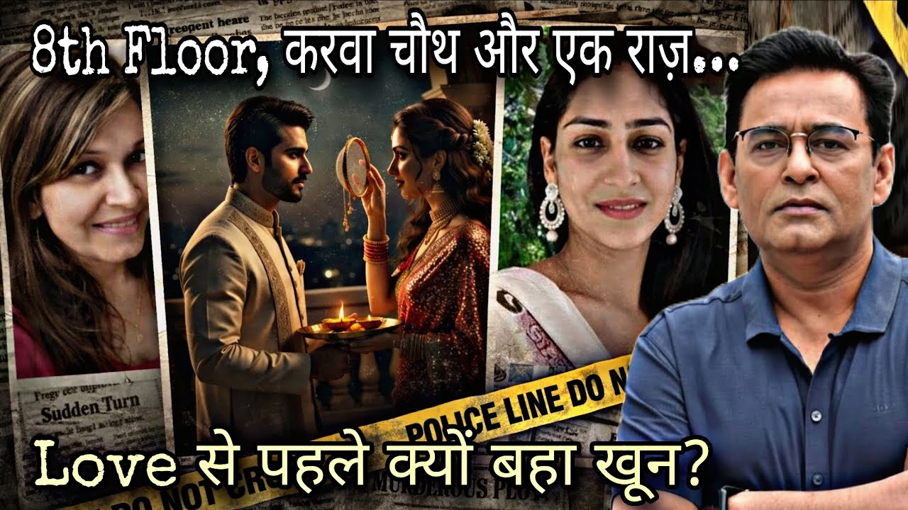 Love Triangle का खौफनाक अंत — करवा चौथ की रात, 8th Floor पर Murder!