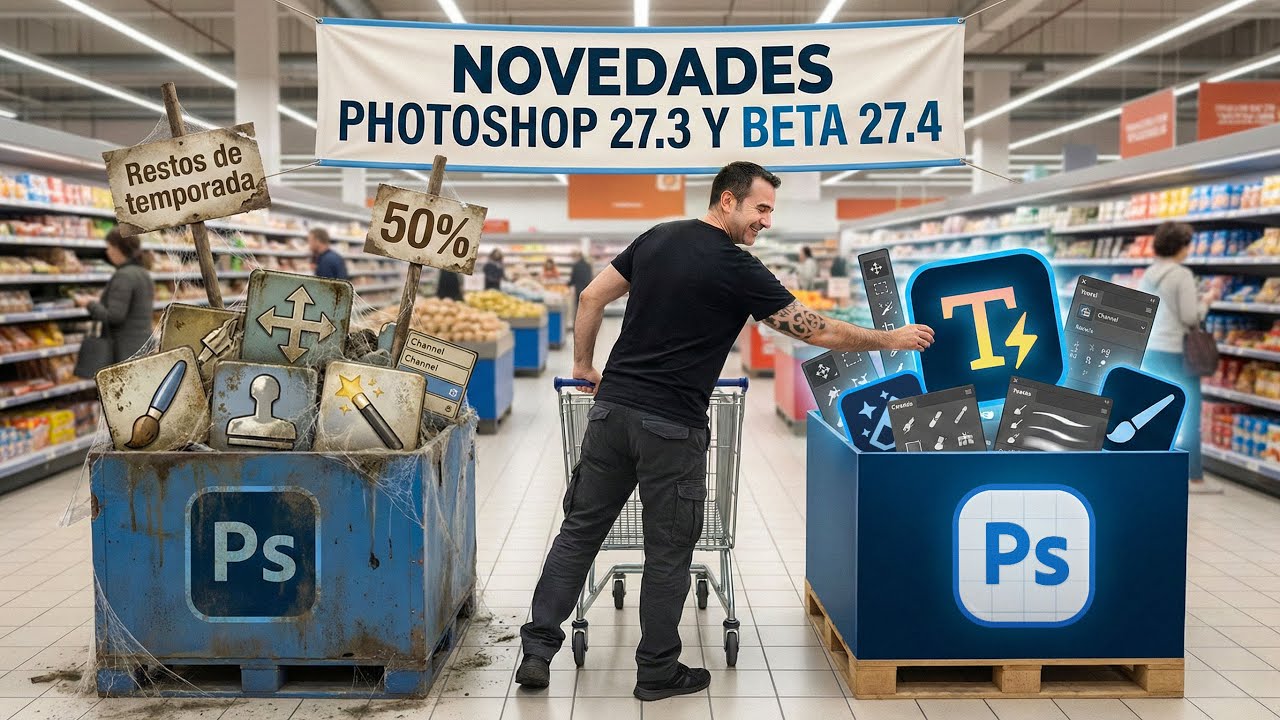 Novedades Photoshop BETA 27.4 y Photoshop 