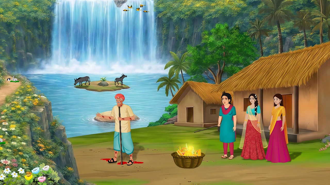 अंधे पिता का खजाना और 3 लालची बेटियां Heart Touching Story | Hindi kahani | moral story