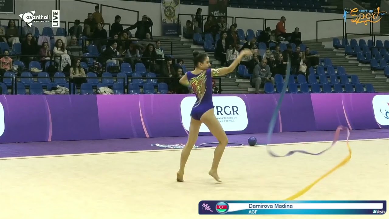 Damirova Madina AGF #FIG 23rd Irina Deleanu R Gym Cup 24 feb 2024Seniors   RGI R3