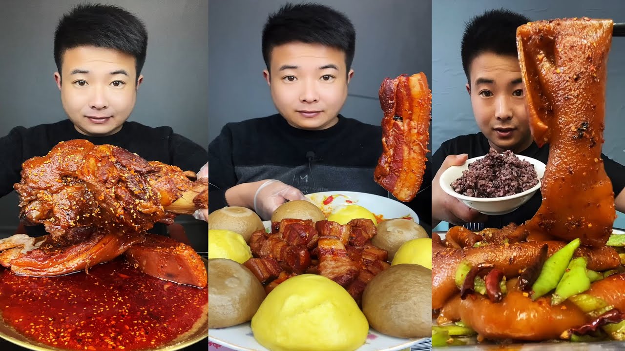 【ASMR】【MUKBANG】東坡肉 GIANT PORK BELLY | EATING SHOW | CHINESE MUKBANG | 食べ | 吃播 LOVE ASMR •JENNIE #176