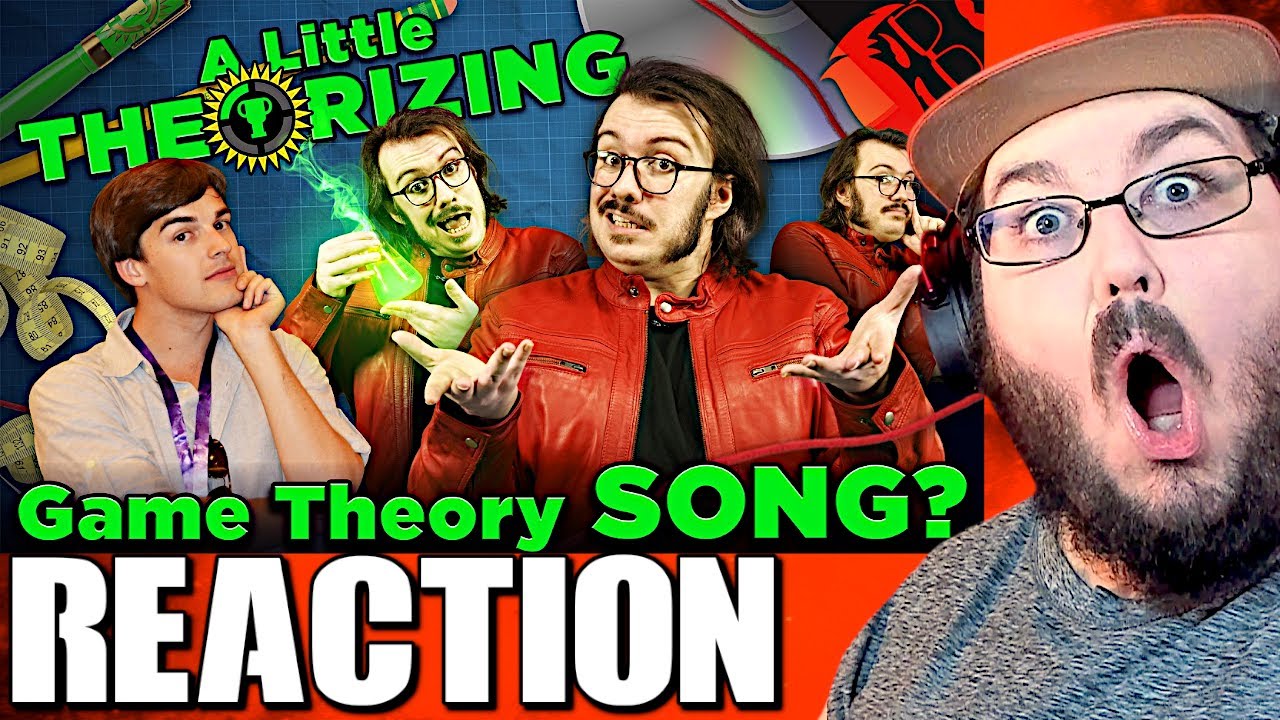 A LITTLE THEORIZING | Official Game Theory Song! #GameTheory REACTION!!!