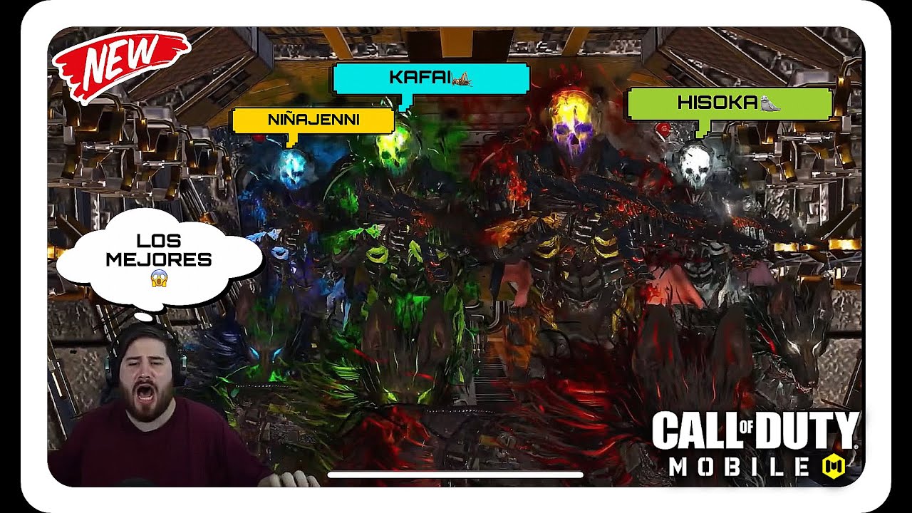 EL OSO ARMO la SQUAD DE TERROR con PURO GHOST MITICO🔥LOS MEJORES DE PC😈| CALL OF DUTY MOBILE |