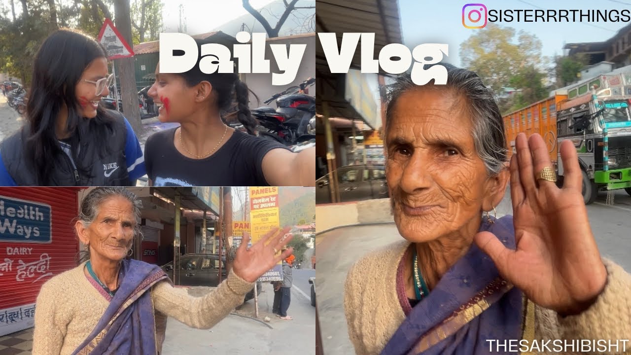 Famous dadi mil gyi😅❤️❤️|| Holi party🥳|| like share subscribe 🫶🏼