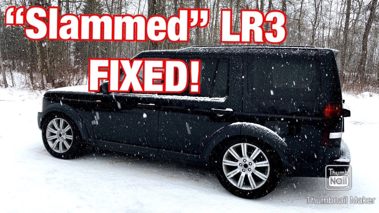 Land Rover Discovery Lr3 air suspension repair.