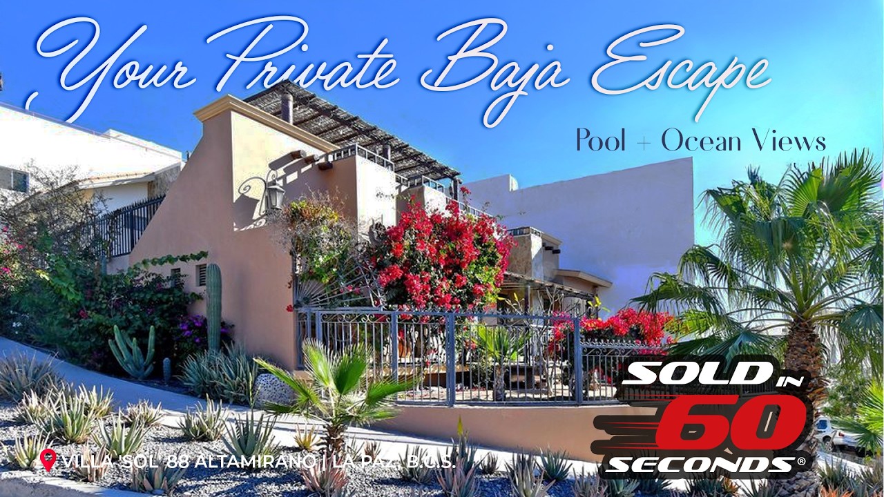 Single-Level Ocean View Villa in La Paz, Baja California Sur - Ep.97