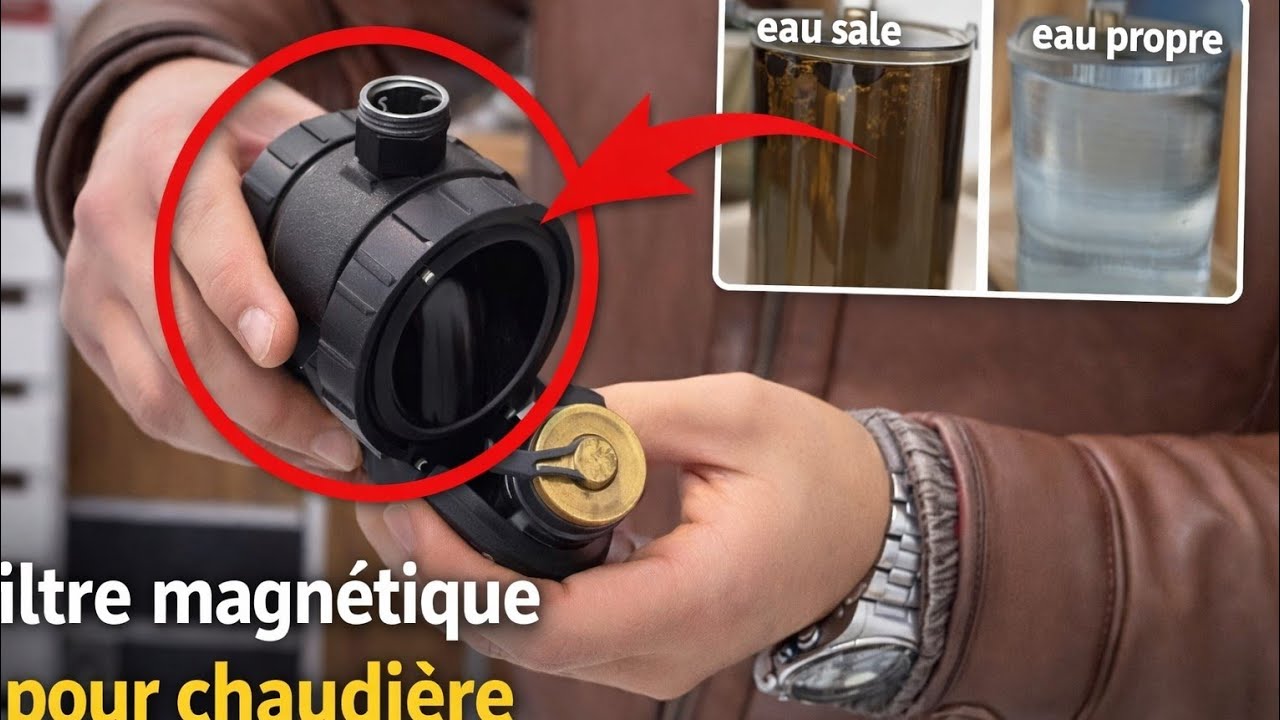 Pourquoi installer un filtre magnétique pour chaudière ? (Installation facile)