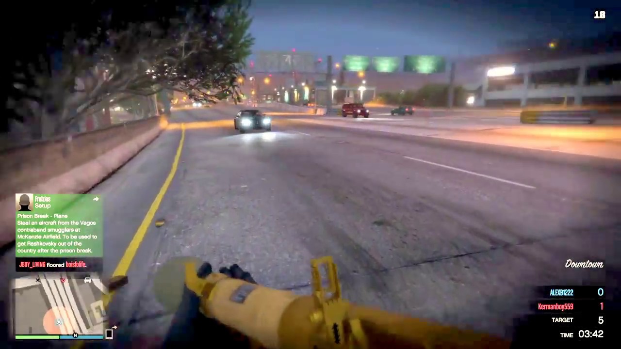 Gta bodied trash talker (he gets mad)