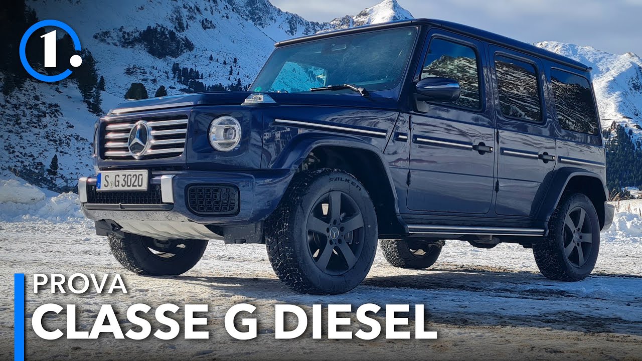 Col DIESEL da 367 CV è LEGGENDARIA 🇩🇪 Mercedes Classe G (2024)