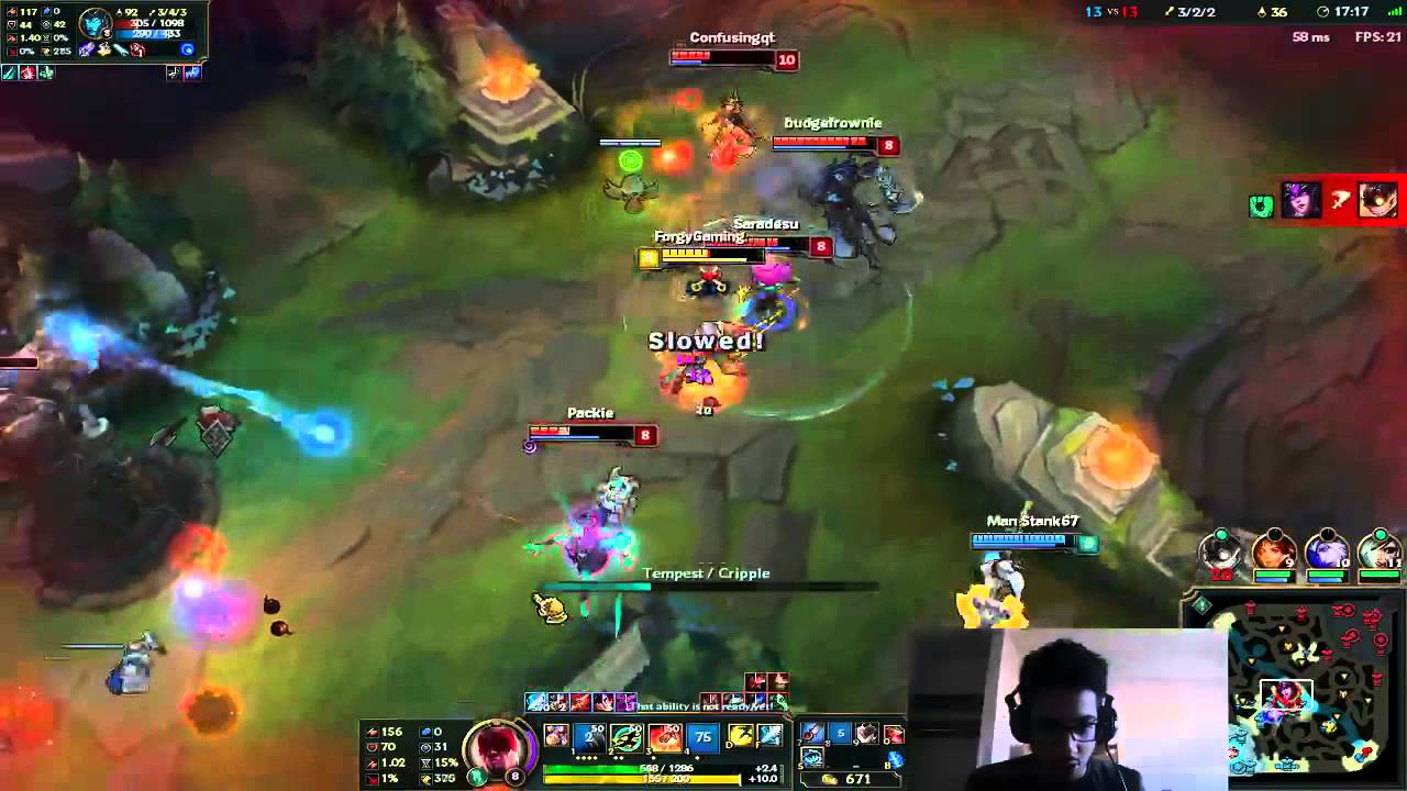 Bad fps spike = sick lee sin play