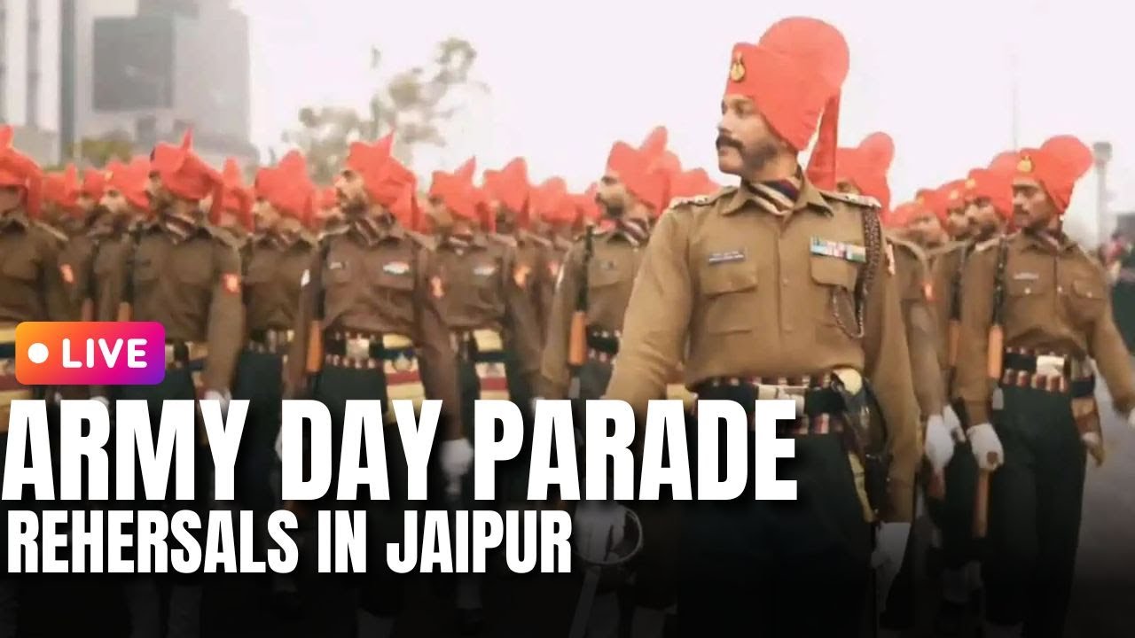 Rehearsals for the 78th Army Day Parade in Jaipur |Rajasthan |Indian Army |Op Sindoor