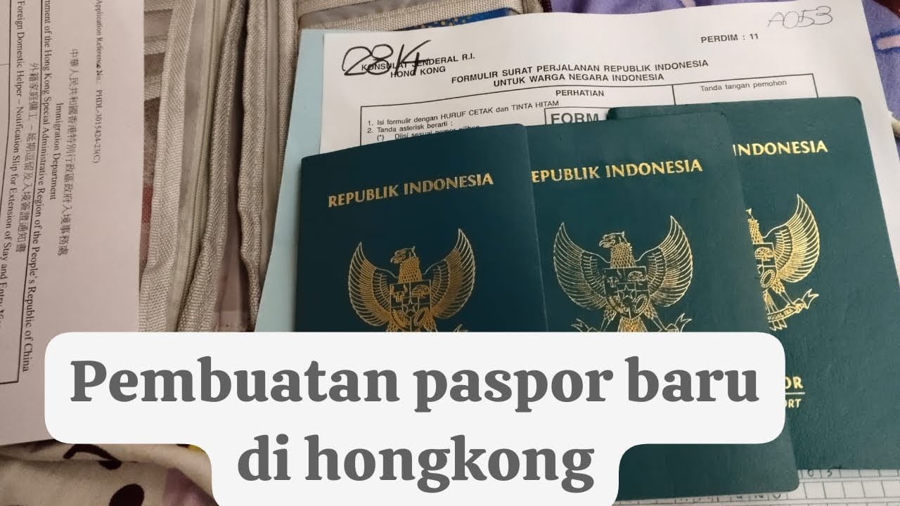 Syarat untuk pembuatan paspor baru || KJRI hongkong || causeway bay || hongkong
