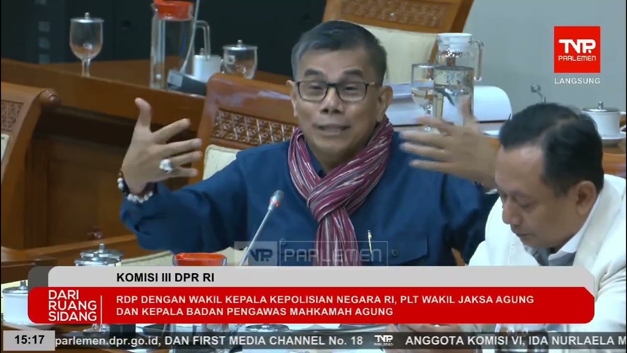 Hinca Pandjaitan Minta Penuntasan Perkara Mangkrak dan Evaluasi Tiga Pilar Penegakan Hukum
