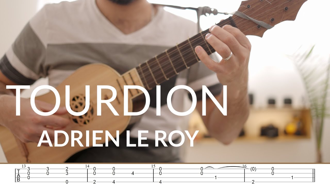 Tourdion - Adrian Le Roy (1552) | Ukulele Fingerstyle Tab - Renaissance Guitar