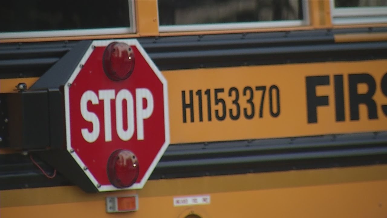 Late school bus drop-offs