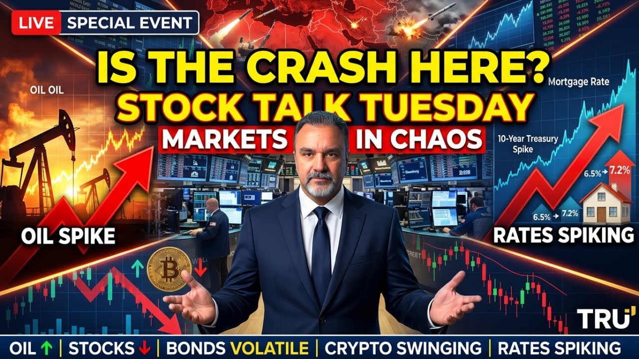 Stock Talk Tuesday LIVE: Oil Spikes, Bonds Move, What Happens Next?