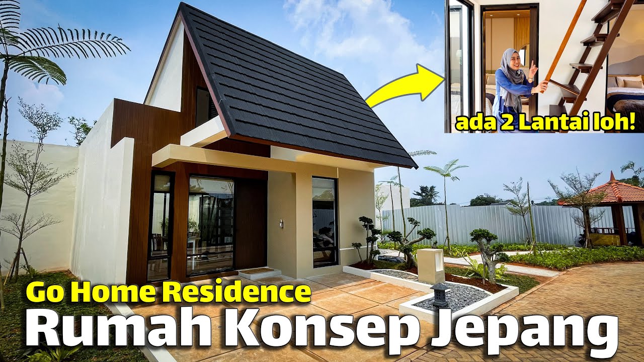 Rumah Konsep Jepang 7x10 Ada Bonus Lantai di Atasnya! Go Home Residence Serpong