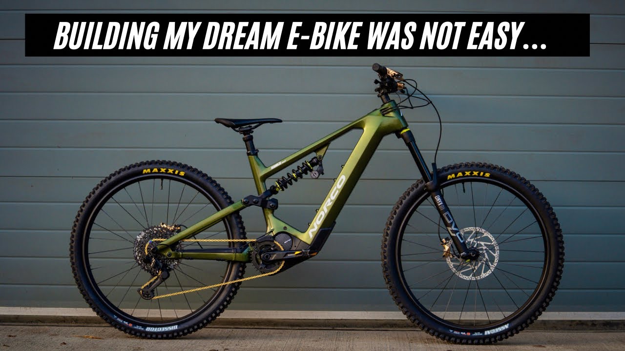 IAM NOW AN E-BIKE OWNER! (NORCO RANGE VLT BUILD)