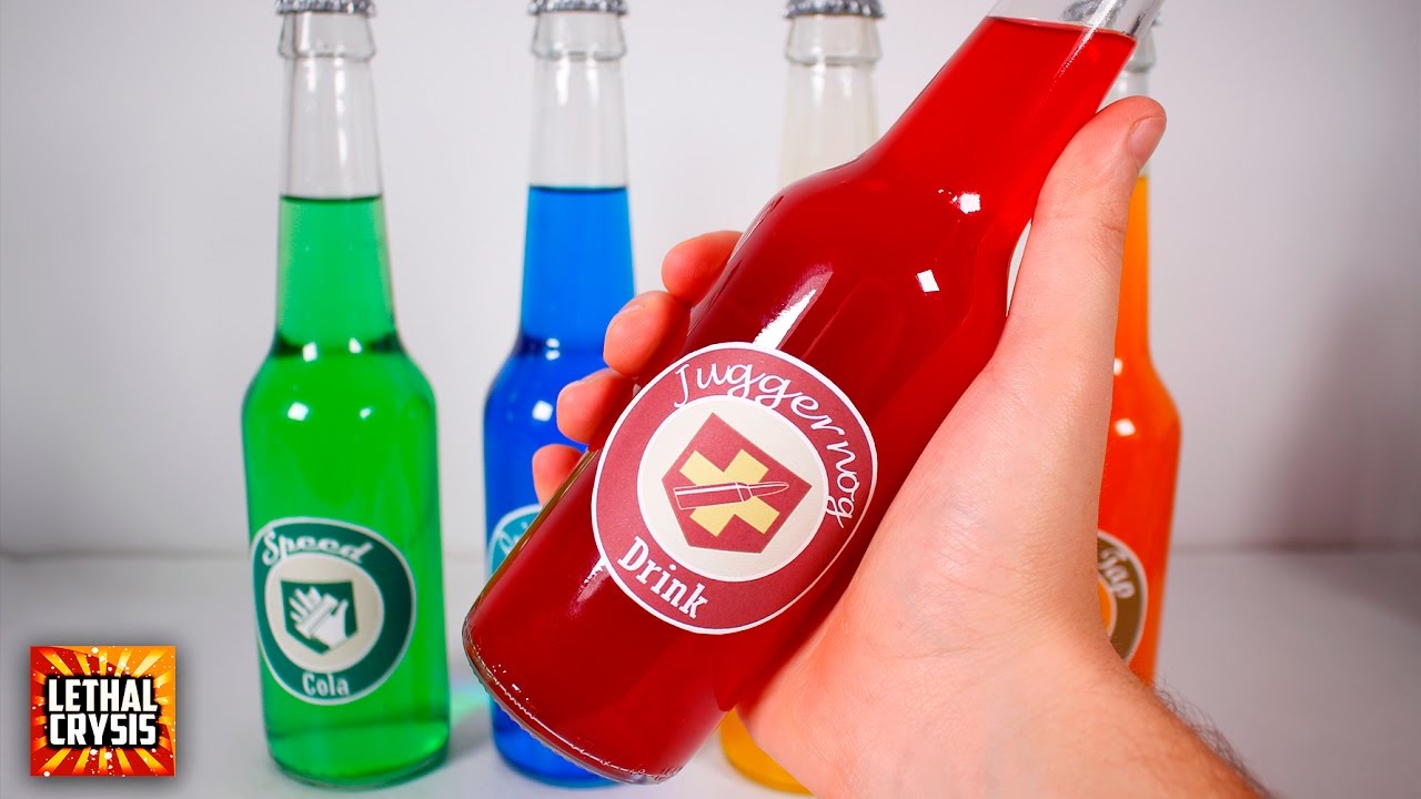 Cómo hacer las PERK-A-COLAS de Call of Duty ZOMBIES
