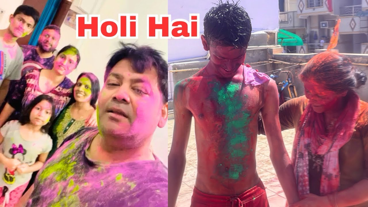 is Holi hua bura haal..🥲 || Holi masti vlog || Happy Holi