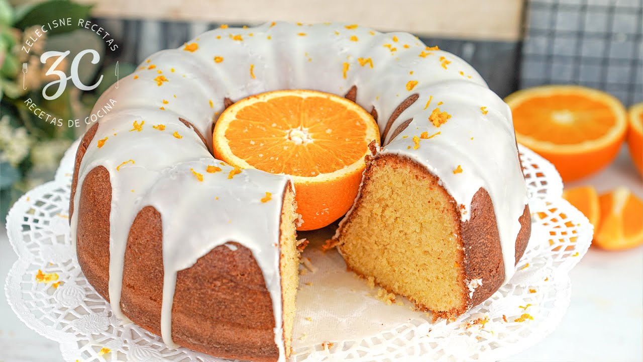 Panque de Naranja 🍊 Este panque les encantará a todos! 🍊