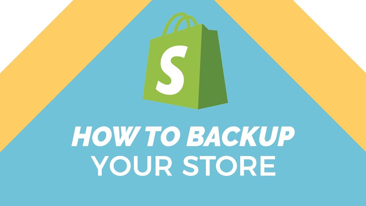 How to Backup Shopify Pages, Collections