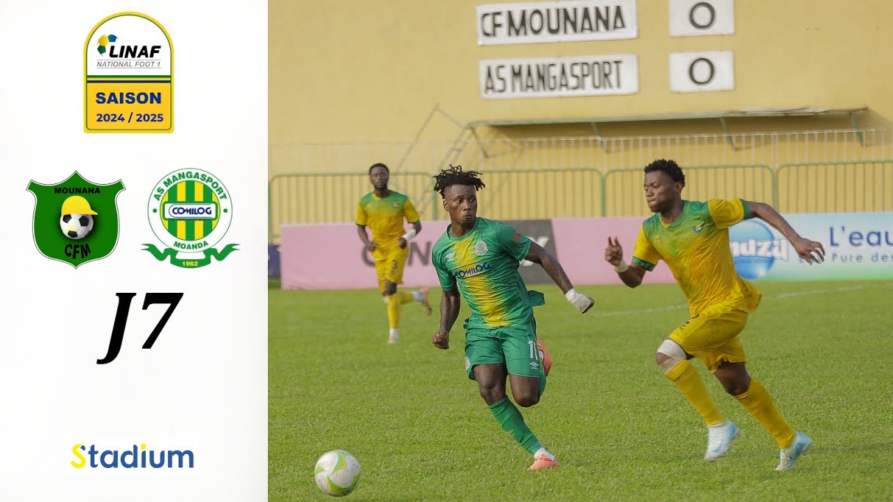 National Foot1🇬🇦 2024-2025/ J7/ CF Mounana 0-1 AS Mangasport: Le résumé