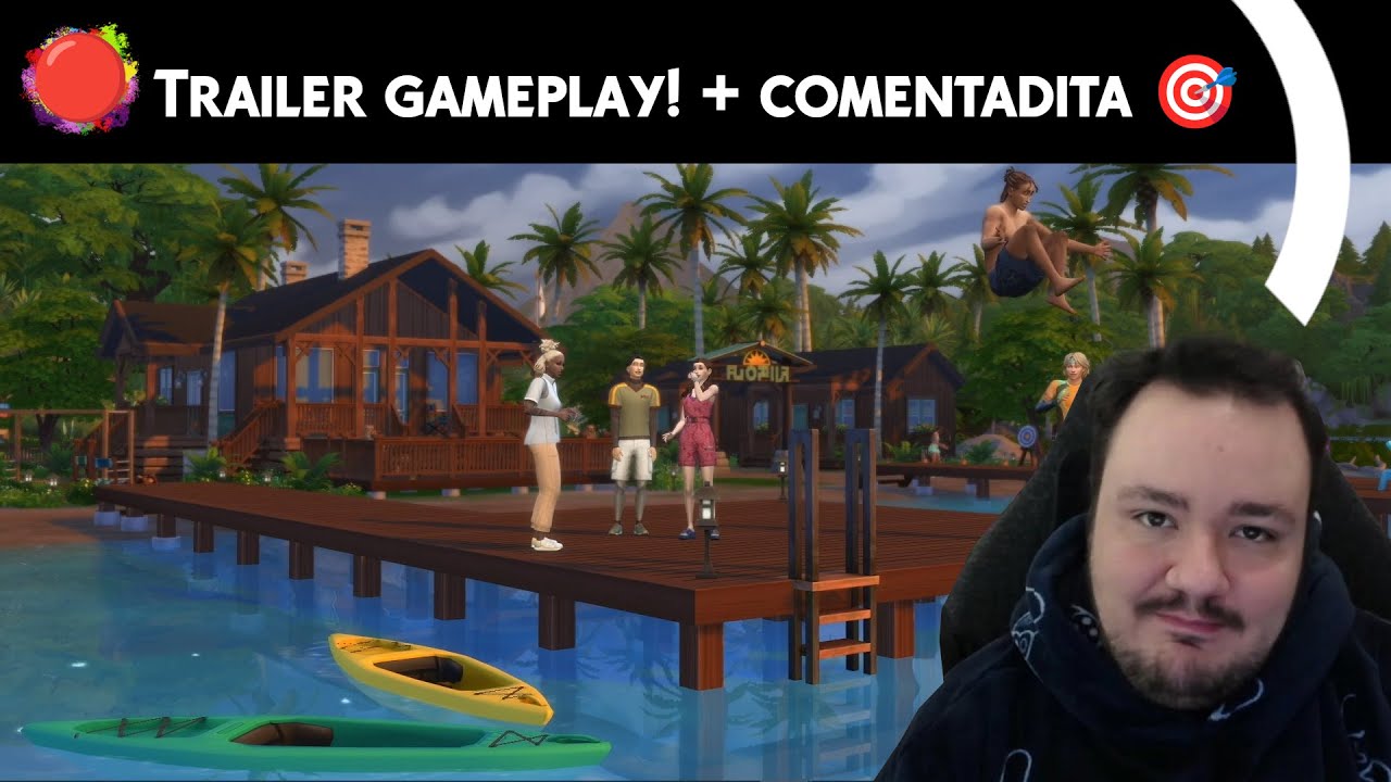 Veamos el Trailer gameplay! sims 4 A la aventura! + comentadita 🎯