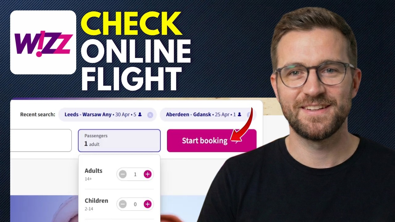 Как зарегистрироваться на рейс Wizz Air онлайн (пошаговая инструкция, 2026 год)