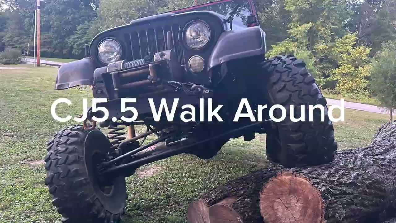 CJ5.5 walk around 