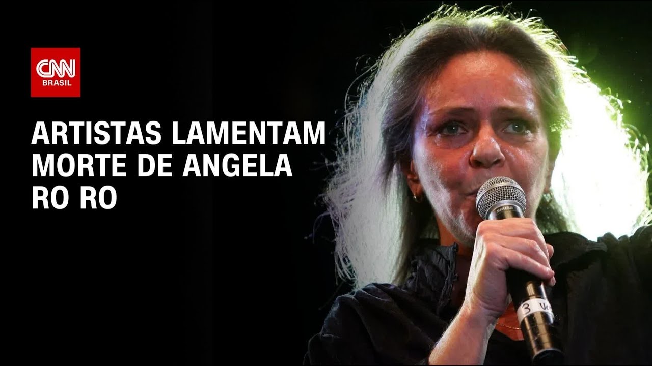Famosos lamentam a morte da cantora Angela Ro Ro | CNN 360°