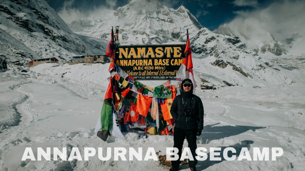 Salju dan 4000 MDPL Pertama Saya - Annapurna Basecamp #2