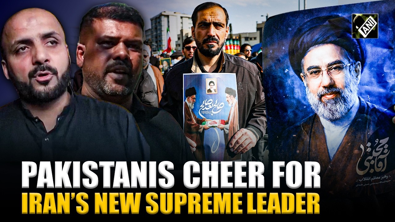 WATCH: Pakistanis congratulates and cheers for new Iran Supreme leader Mojtaba Khamenei