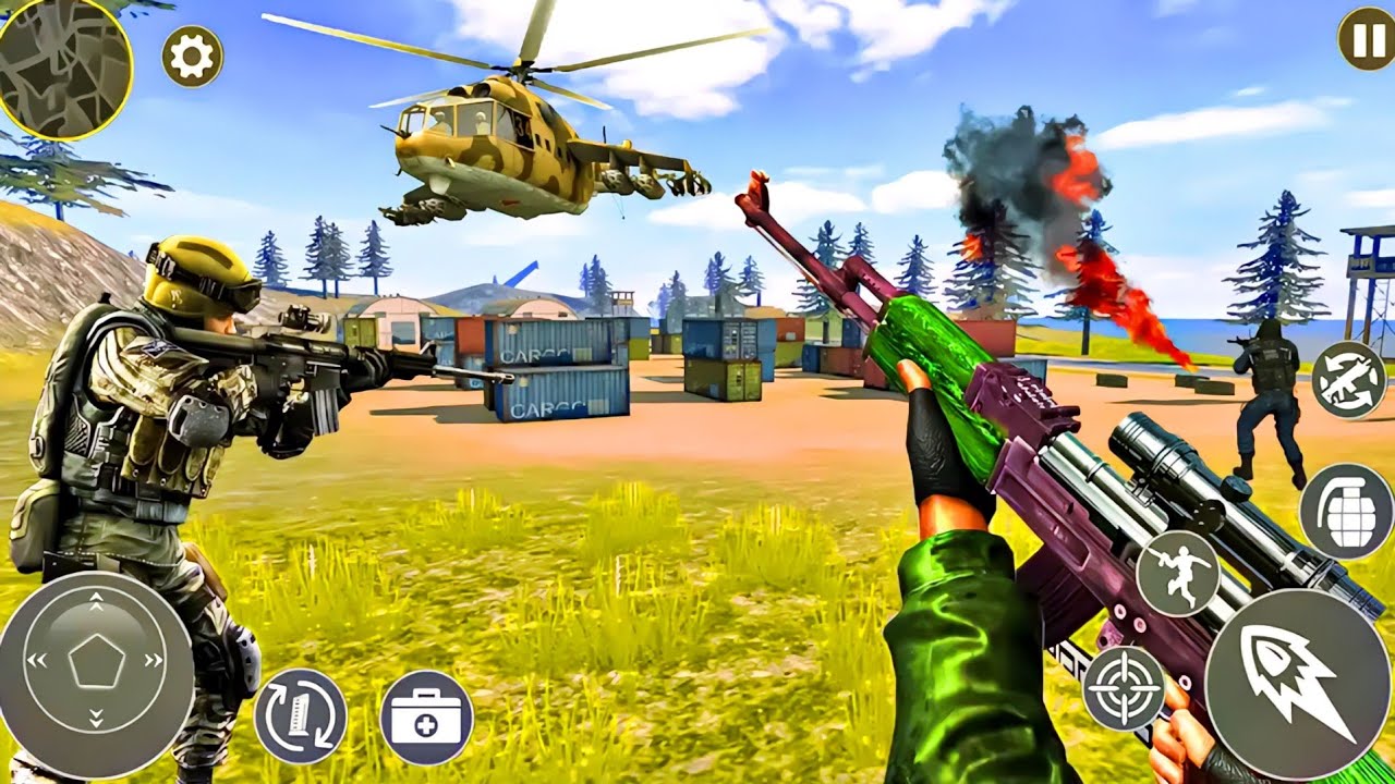 Commando FPS Gun Shooting Game - Android Gameplay