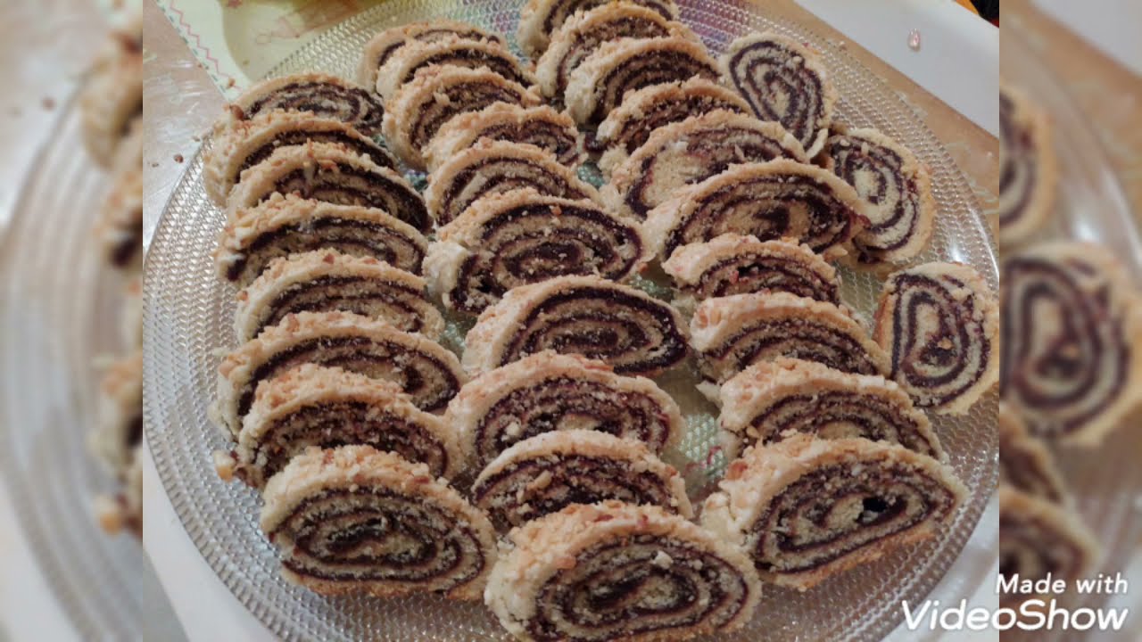 فقاص او كروكي رولي بالتمر لذيذ وساهل تالاخر لحضة ووجديه ياسلام على البنة😋😋