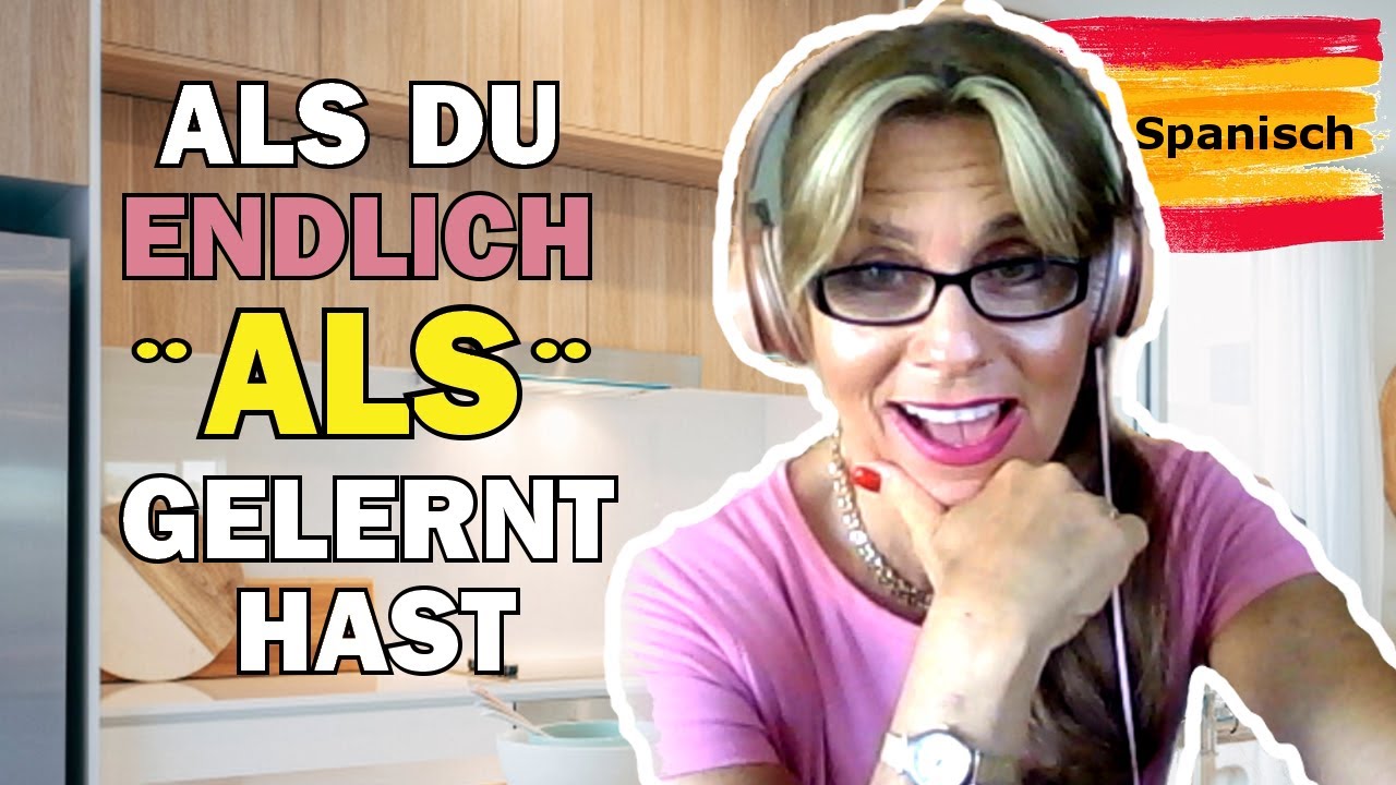 Spanisch Verstehen: SUPER Wichtige &Uuml;bung! 👍 Deutsch - Spanische Untertitel [Fortgeschrittene]