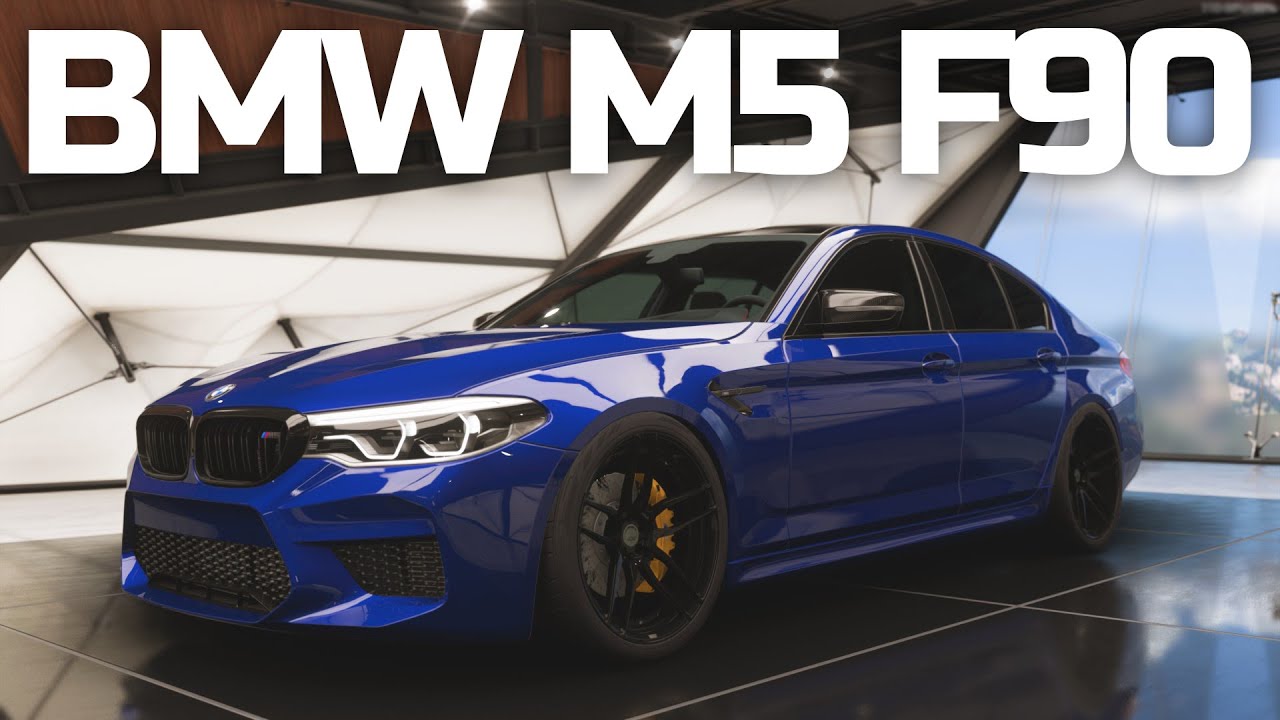 Forza Horizon 5 - BMW M5  | Gameplay with steering wheel
