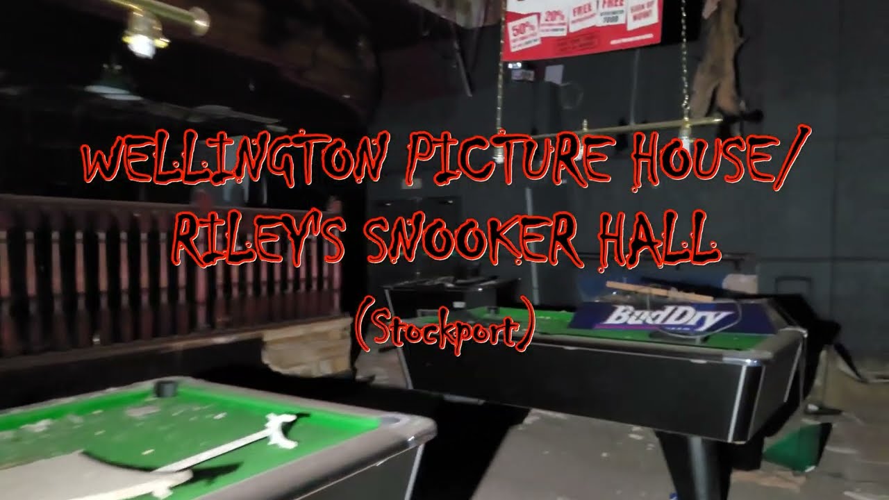 Inside RILEY'S SNOOKER HALL/WELLINGTON PICTURE HOUSE Abandoned (Stockport) Urbex.Bon (Explore #103)